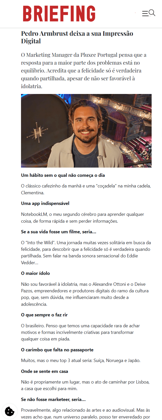 Entrevista sobre trajetória, a Atomica e o futuro do marketing com IA